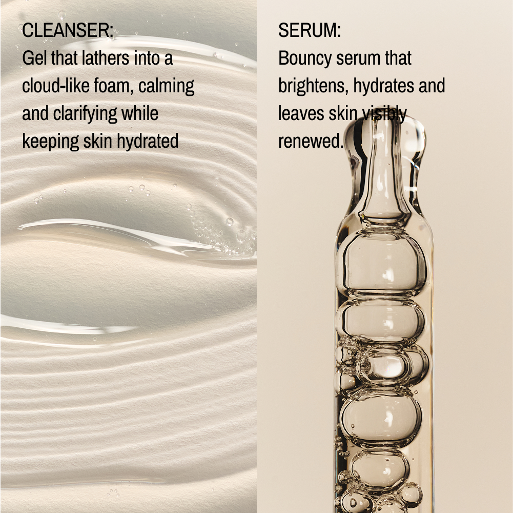 Reactive to Radiant Duo (Cleanser + Serum)