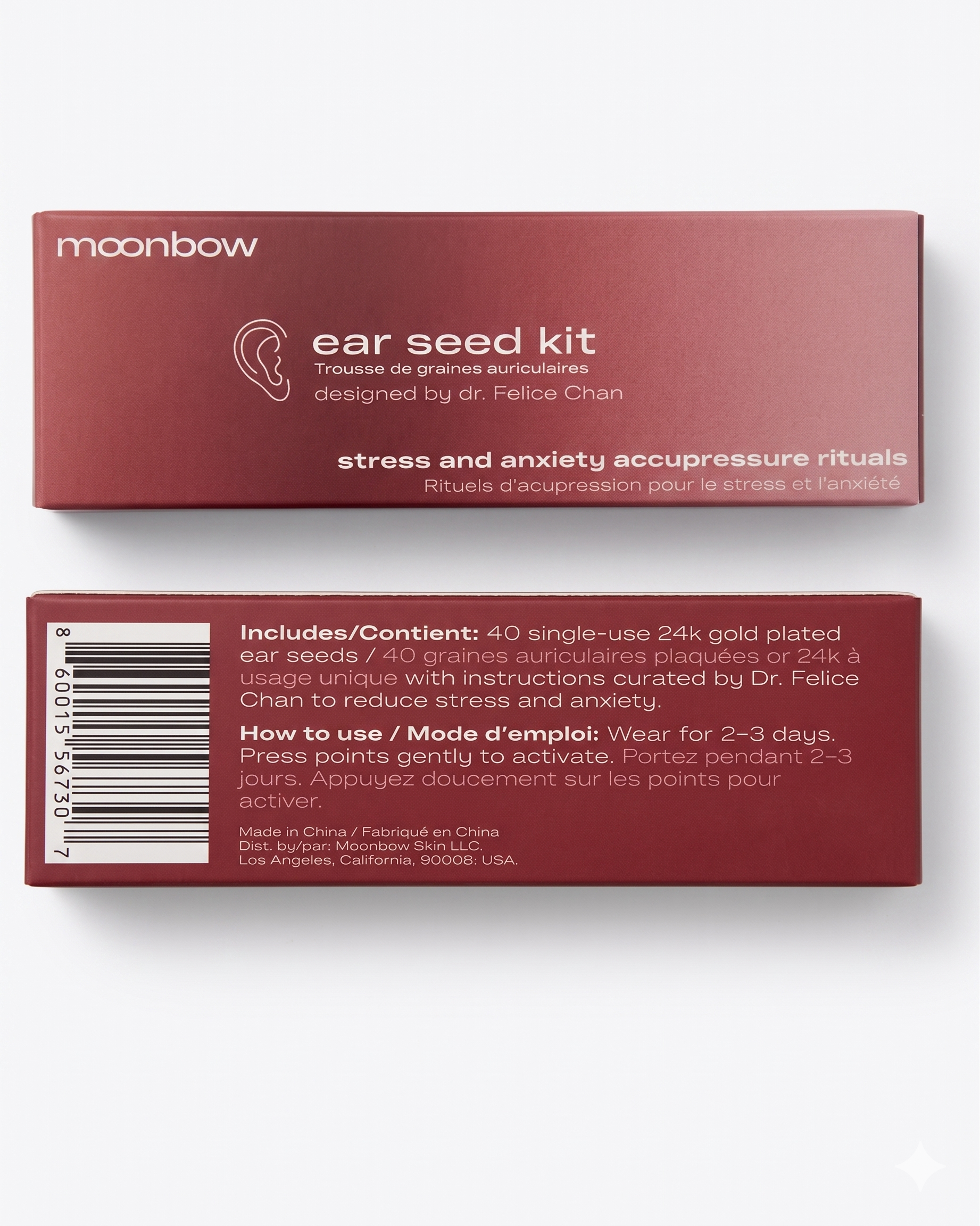 Ear Seed Kit: Stress & Anxiety