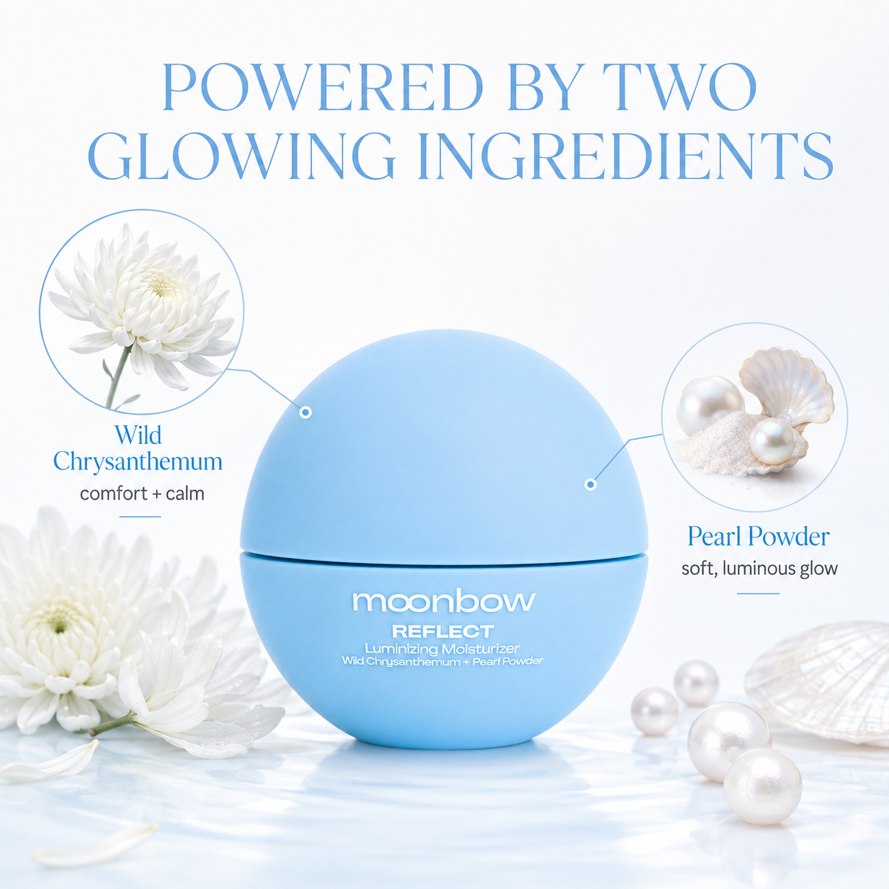 Reflect Luminizing Moisturizer | TCM Pearl Powder Cream