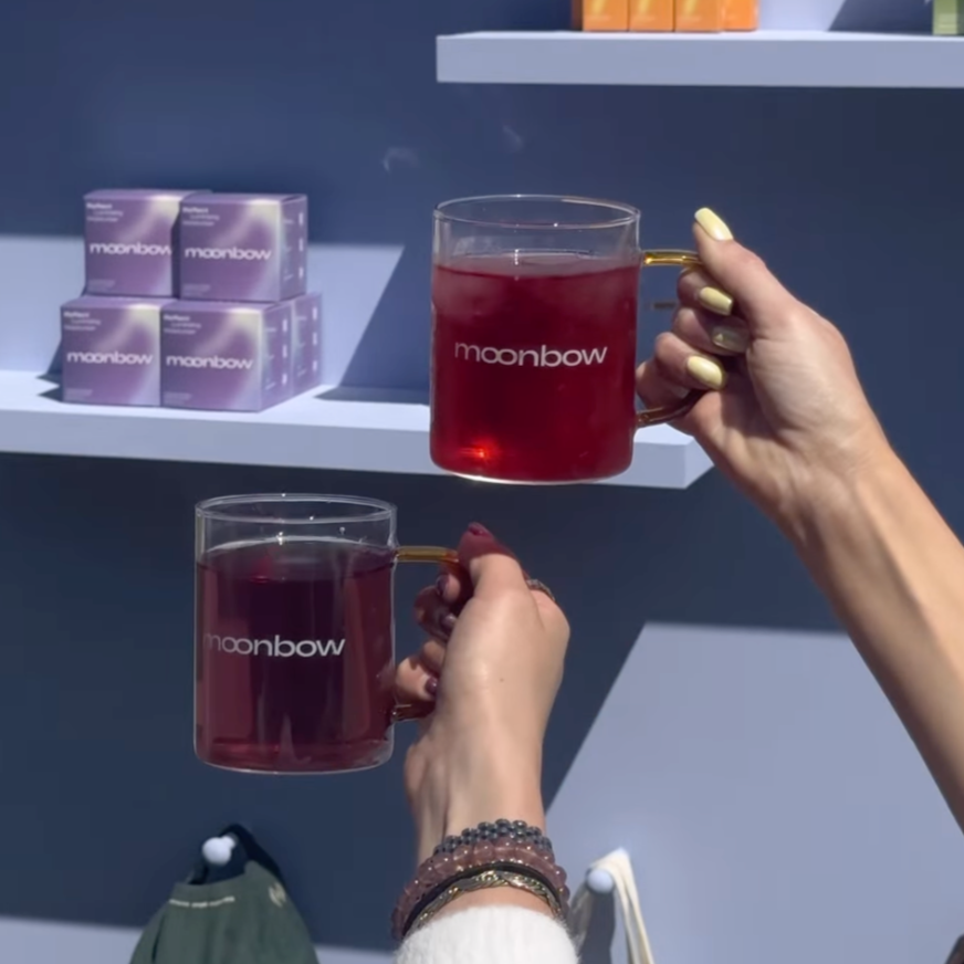 Moonbow Signature Glass Mug